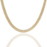 Diamond Cuban Chain, 10K Yellow Gold 12.57ct