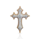 Diamond Two Tone Cross