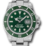 Rolex Submariner Date 40mm Green Dial Green Cerachrom Bezel Oyster Bracelet – 116610LV