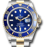 Rolex Submariner Date 41mm Yellow Rolesor Blue Dial Blue Cerachrom Bezel Oyster Bracelet – 126613LB
