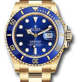 Rolex Submariner Date 41mm Yellow Gold Blue Dial Blue Cerachrom Bezel Oyster Bracelet – 126618LB