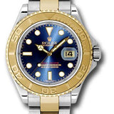 Rolex Yacht-Master 40 Steel and Yellow Gold Blue Dial Time-Lapse Bezel Oyster Bracelet – 16623B