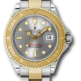 Rolex Yacht-Master 40 Steel and Yellow Gold Grey Dial Time-Lapse Bezel Oyster Bracelet – 16623G