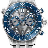 Omega Seamaster Diver 300M Chronograph 44mm Steel Grey Dial Blue Ceramic Bezel – 210.30.44.51.06.001