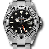 Rolex Explorer II 42mm Stainless Steel Black Dial 24-Hour Bezel Oyster Bracelet – 216570BK