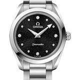 Omega Seamaster Aqua Terra 150M Quartz 28mm Steel Shimmer Black Diamond Dial – 220.10.28.60.51.001