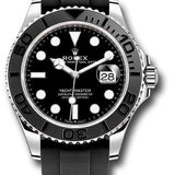 Rolex Yacht-Master 42 White Gold Black Dial Black Cerachrom Bezel Oysterflex Bracelet – 226659