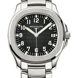 Patek Philippe Aquanaut 40mm Stainless Steel Embossed Black Dial Steel Bracelet – 5167/1A-001