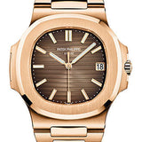 Patek Philippe Nautilus 40mm Rose Gold Brown Gradated Dial Rose Gold Bracelet – 5711/1R-001