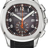 Patek Philippe Aquanaut Chronograph 42.2mm Stainless Steel Black Dial Rubber Strap – 5968A-001