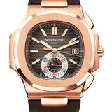Patek Philippe Nautilus Flyback Chronograph 40.5mm Rose Gold Black-Brown Dial Alligator Strap – 5980R-001