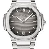 Patek Philippe Nautilus 35.2mm Stainless Steel Smoke Grey Dial Steel Bracelet – 7118/1A-011