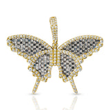 Diamond Butterfly Pendant