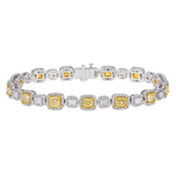 Fancy Yellow Diamond Bracelet