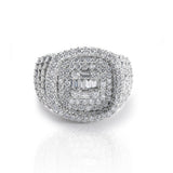Diamond Layered Ring