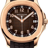 Patek Philippe Aquanaut 40.8mm Rose Gold Brown Dial Composite Strap – 5167R-001
