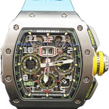 Richard Mille Chronograph 50mm Titanium Openworked Dial – RM11-03