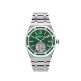 Audemars Piguet Royal Oak 26532IC.EE.1220TI.01 Selfwinding Flying Tourbillon Titanium White Gold Emerald Bezel Limited Edition (2024)