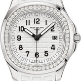 Patek Philippe Aquanaut Luce 38.8mm Stainless Steel White Dial Diamond Bezel Rubber Strap – 5267/200A-010