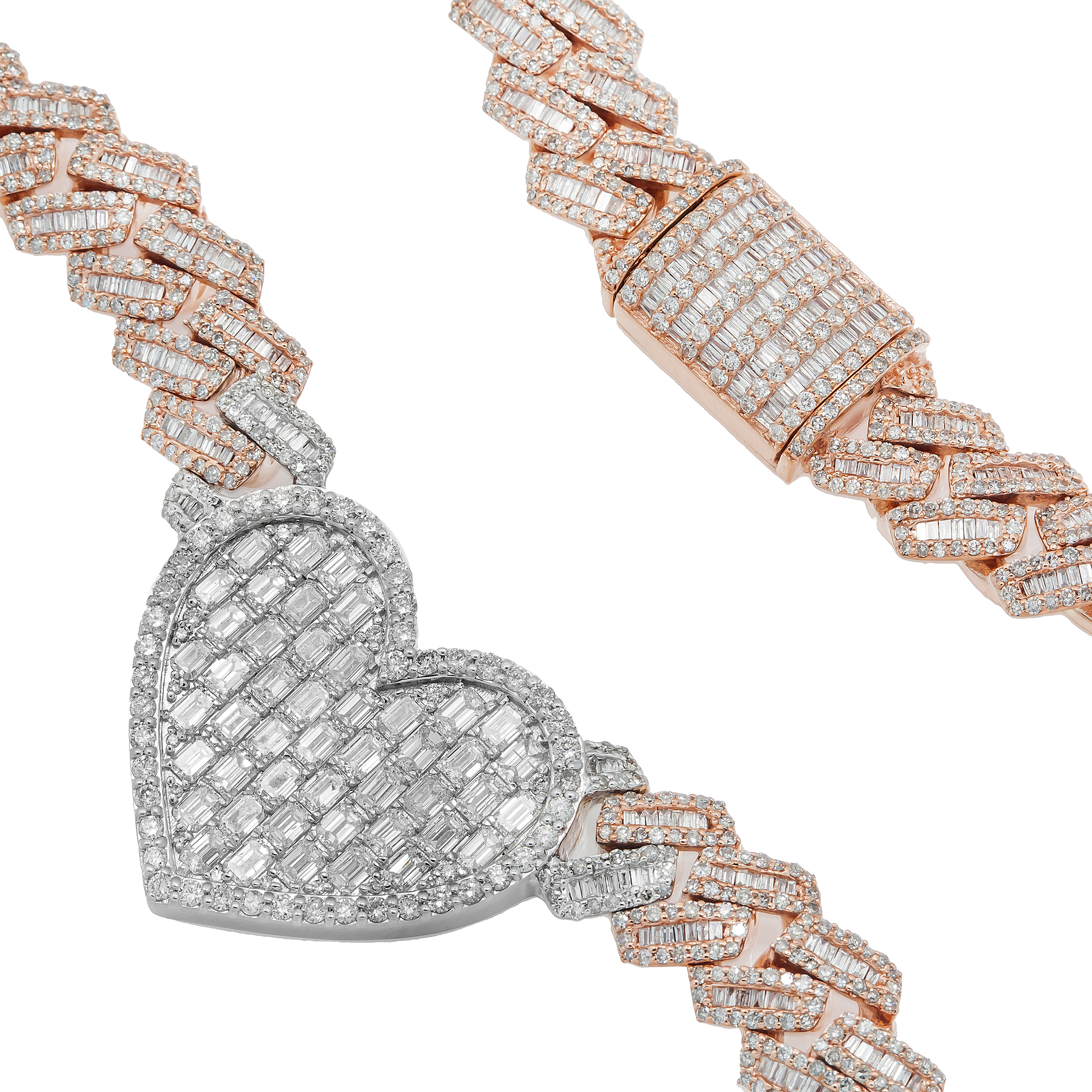 Cuban Heart Necklace view 2