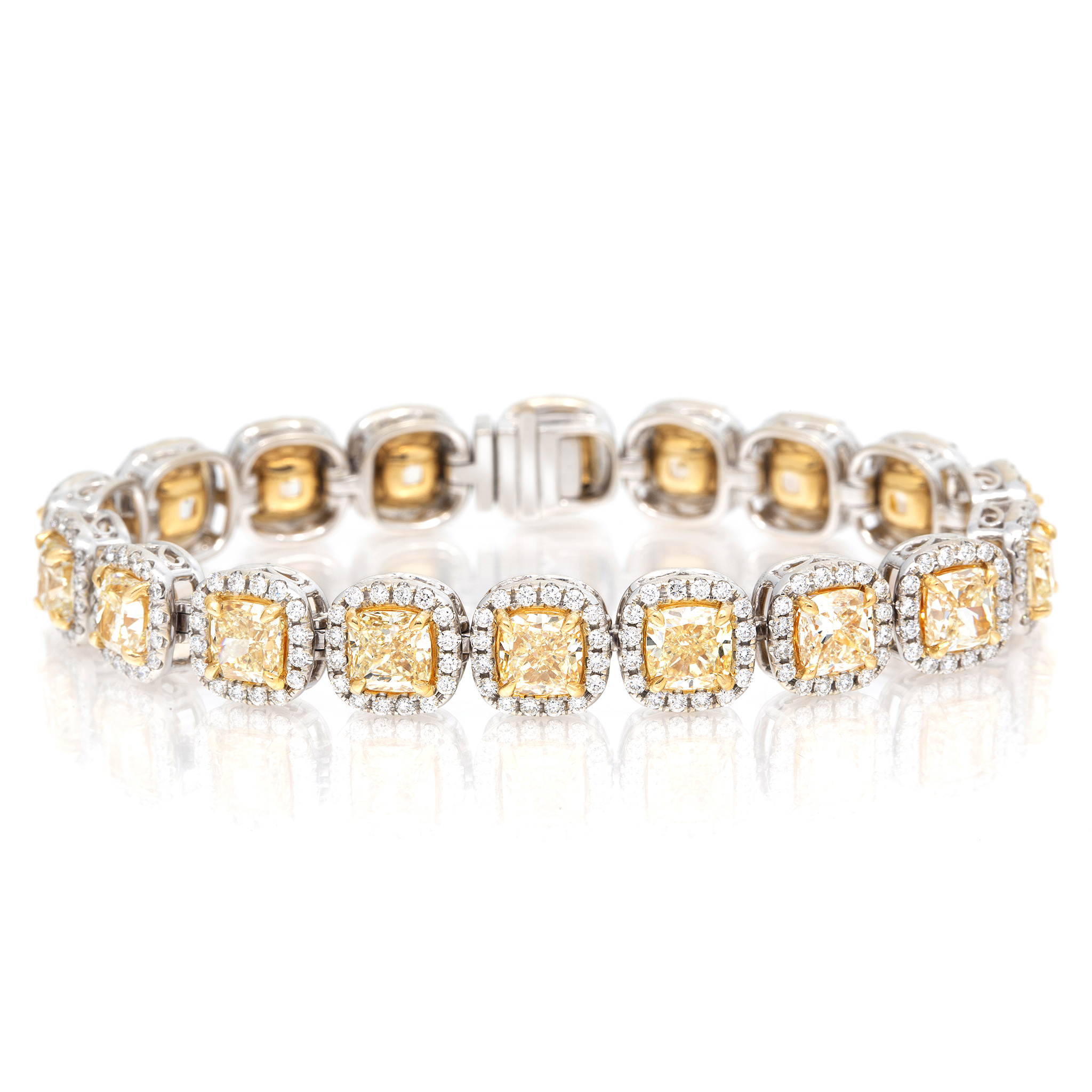 Diamond Fancy Yellow Bracelet