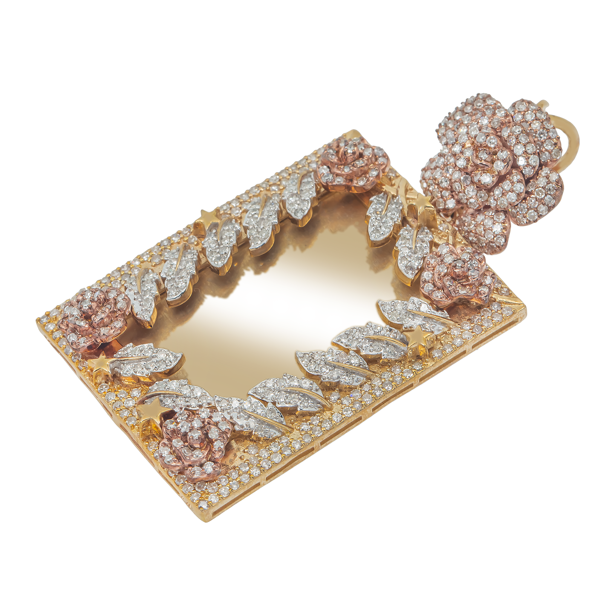 Flower Diamond Picture Pendant view 2