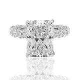 Radiant Cut Engagement Ring