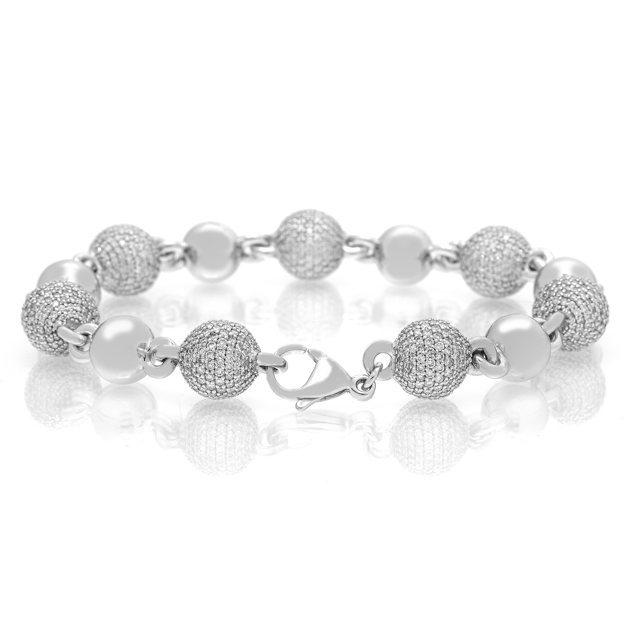 Diamond Ball Bracelet view 3