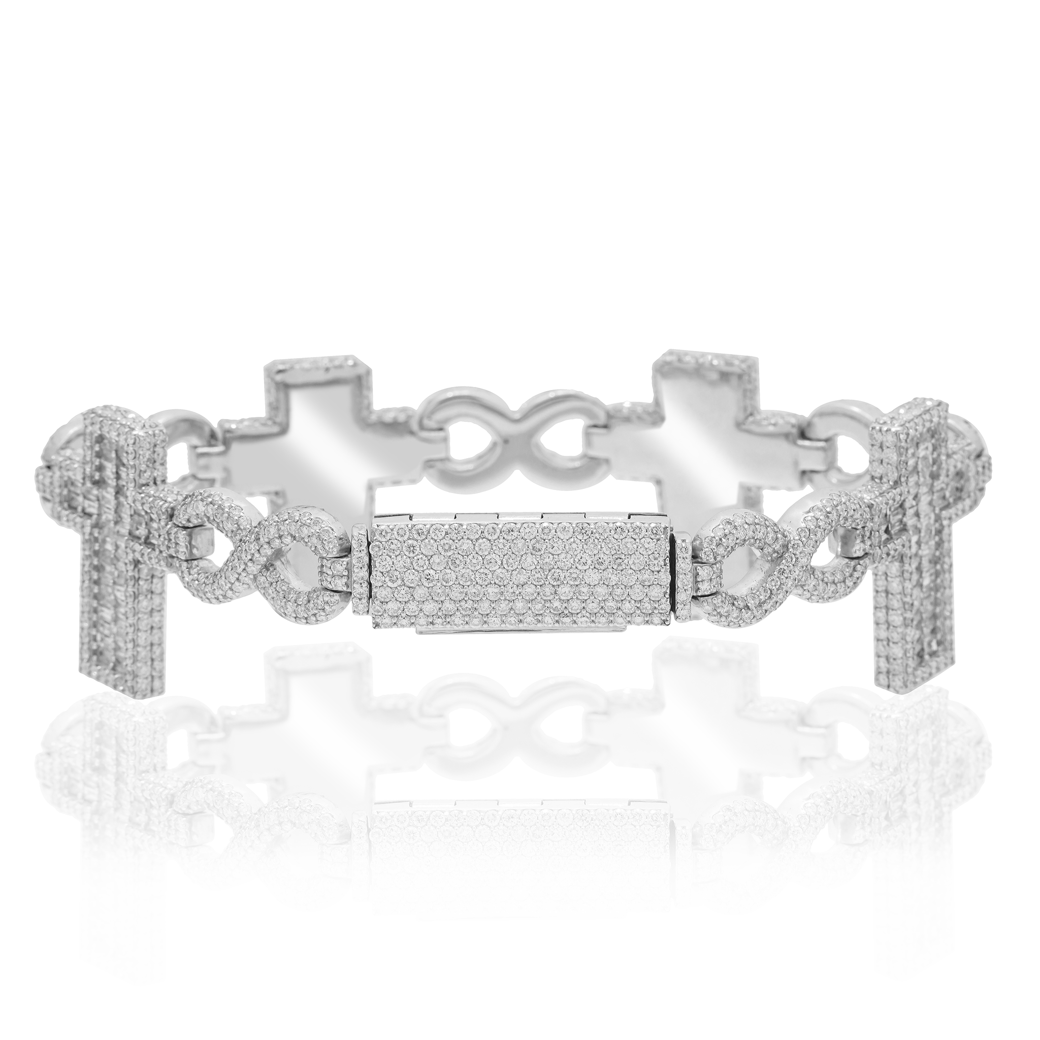 Infinity Link Cross Bracelet view 3