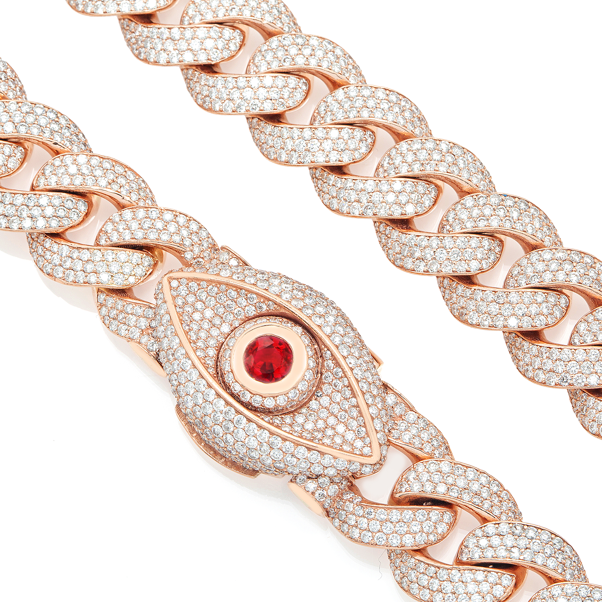 Demon Eye Cuban Chain view 2