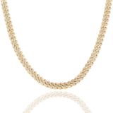 Diamond Cuban Chain, 10K Yellow Gold 11.70ct