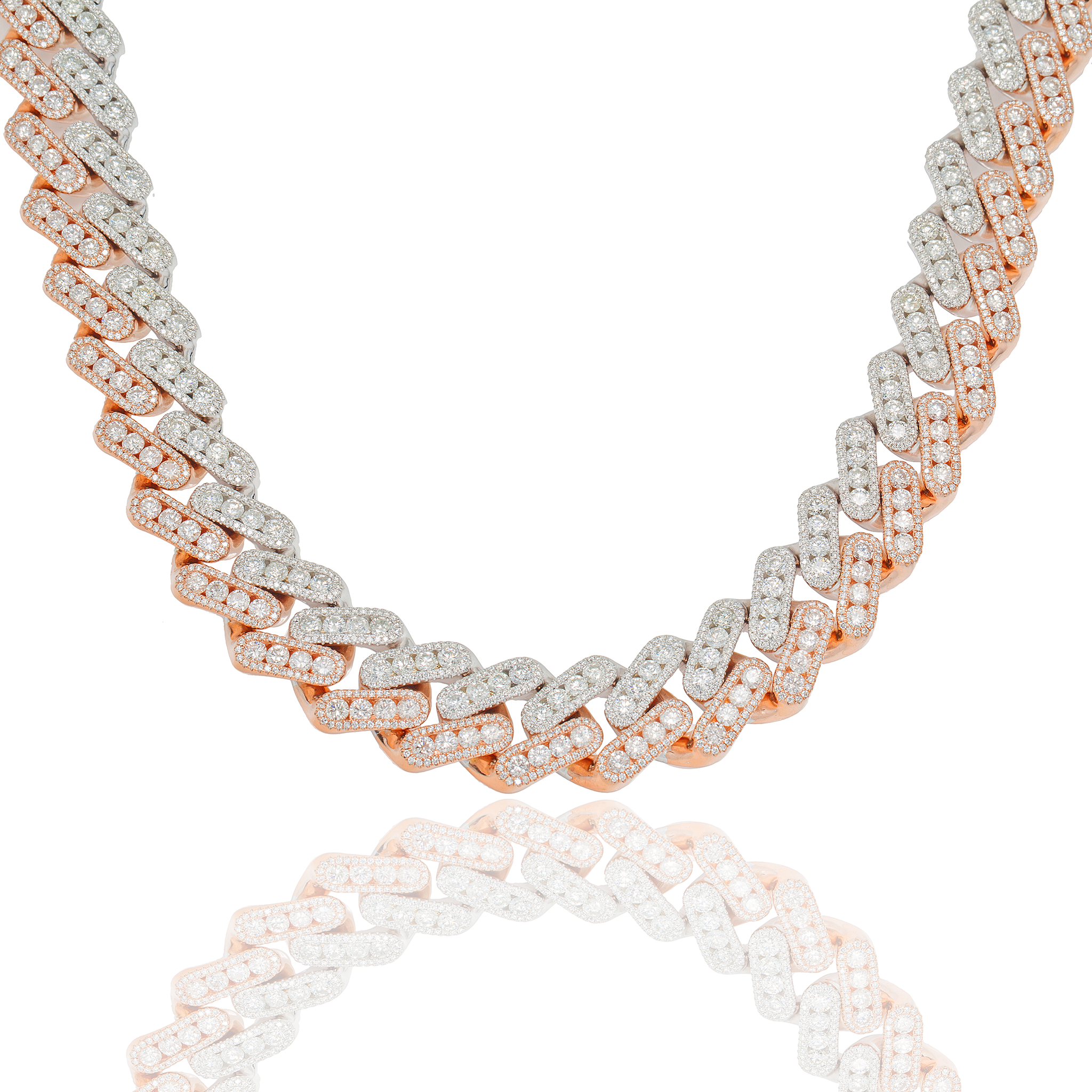 Two Tone Cuban Chain