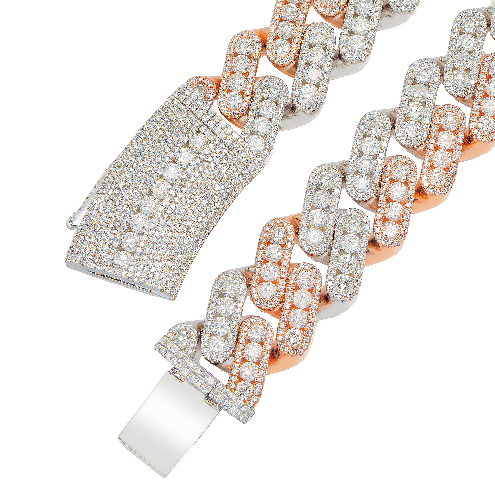 Two Tone Cuban Chain view 2