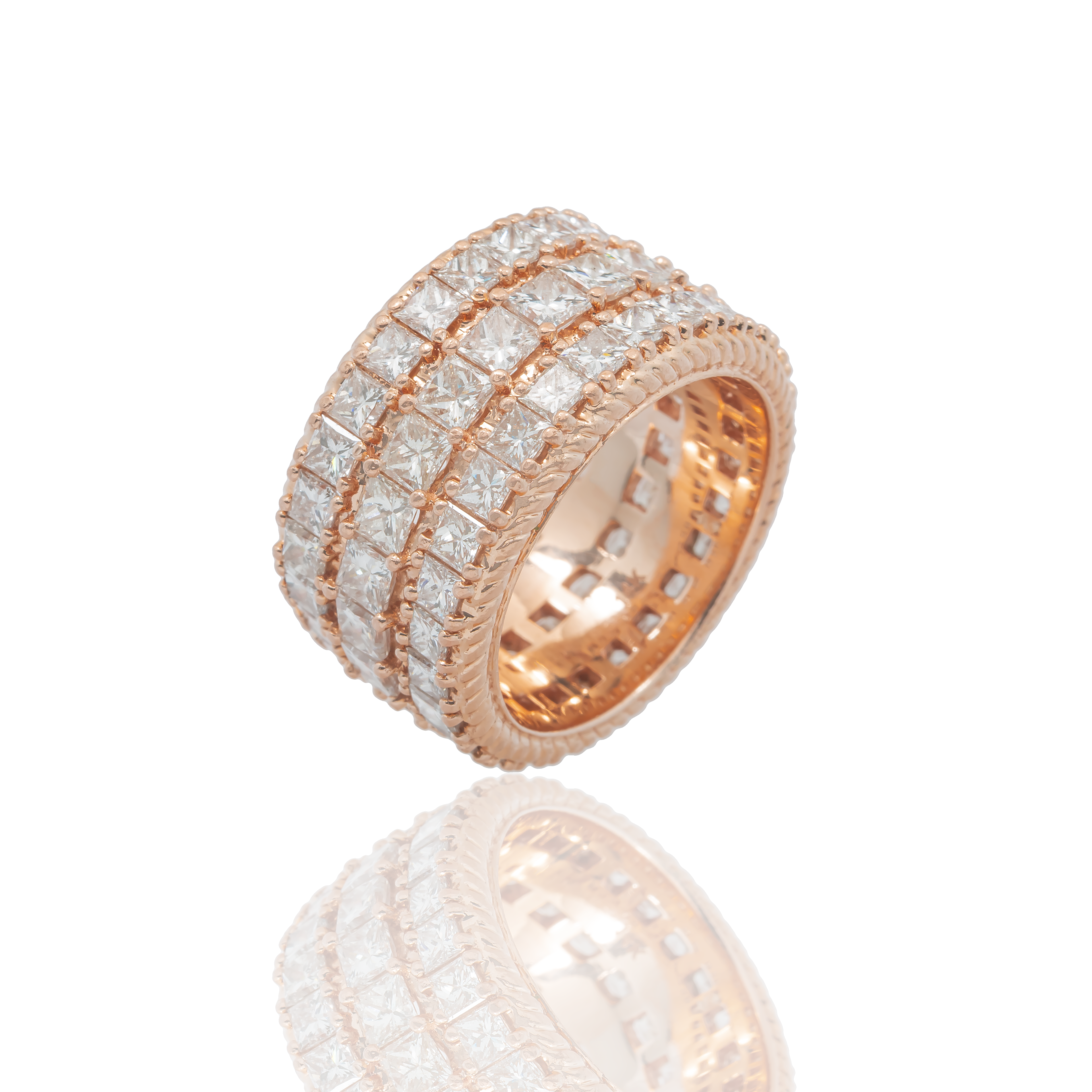 Diamond Princess Cut Ring view 2