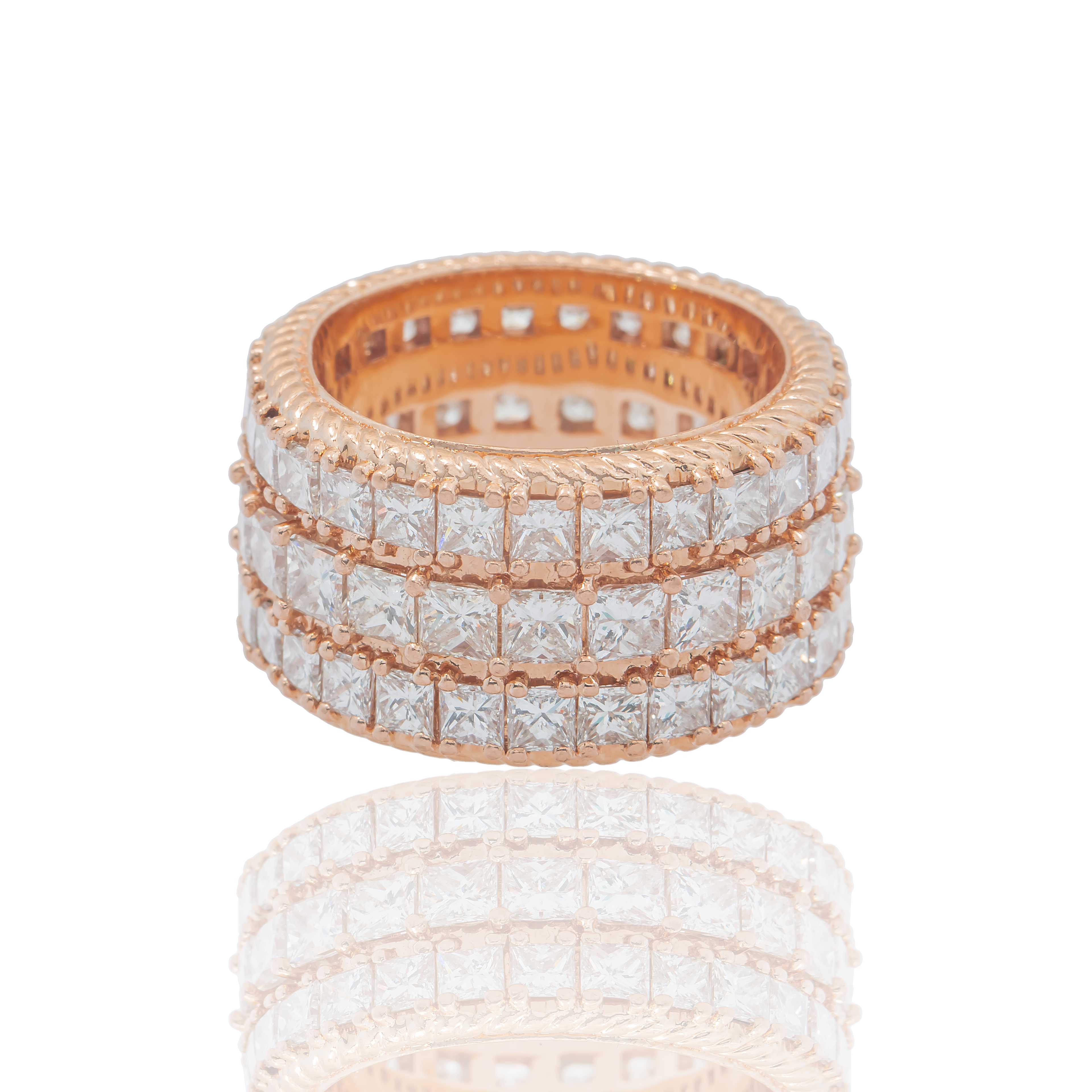 Diamond Princess Cut Ring