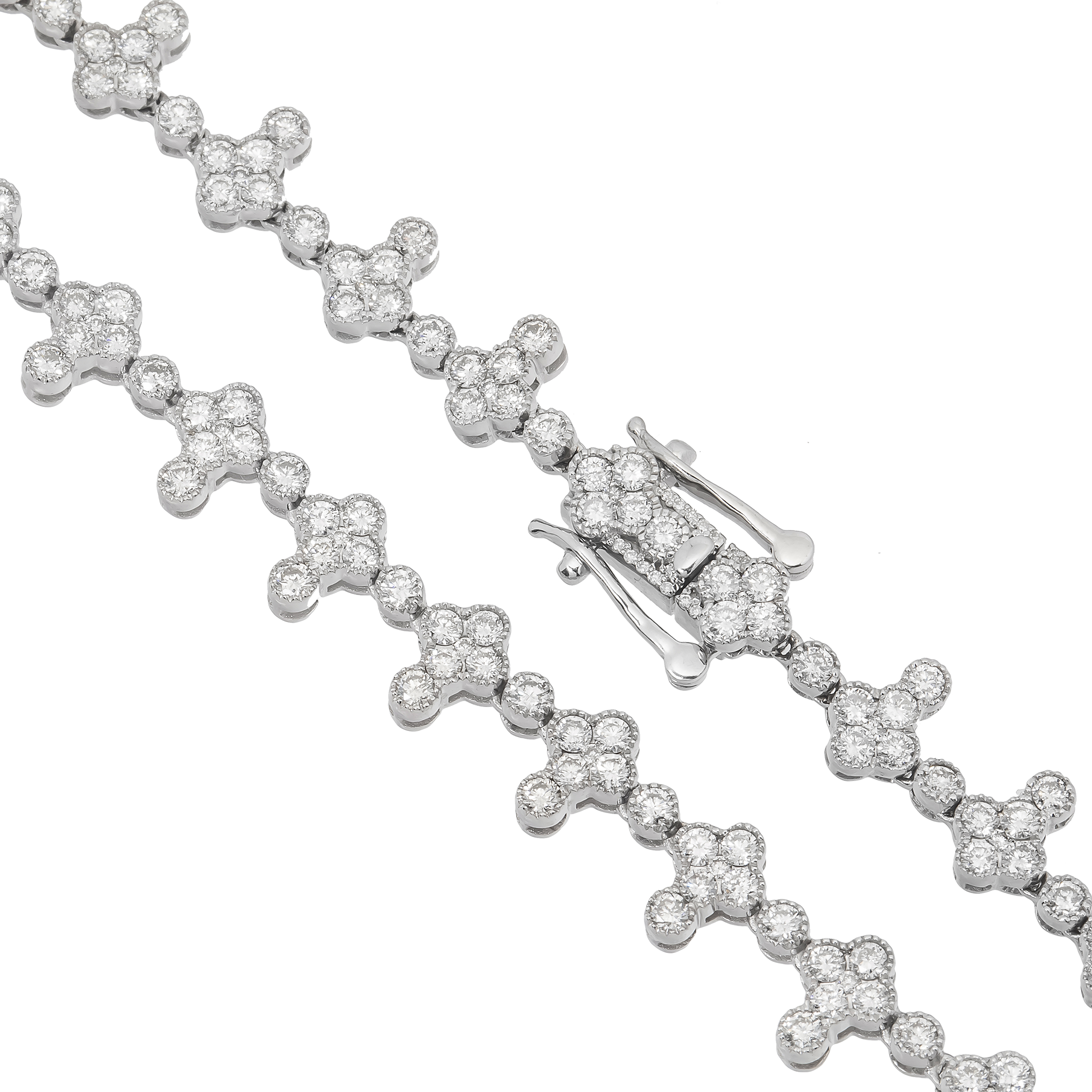Diamond Cross Necklace view 2