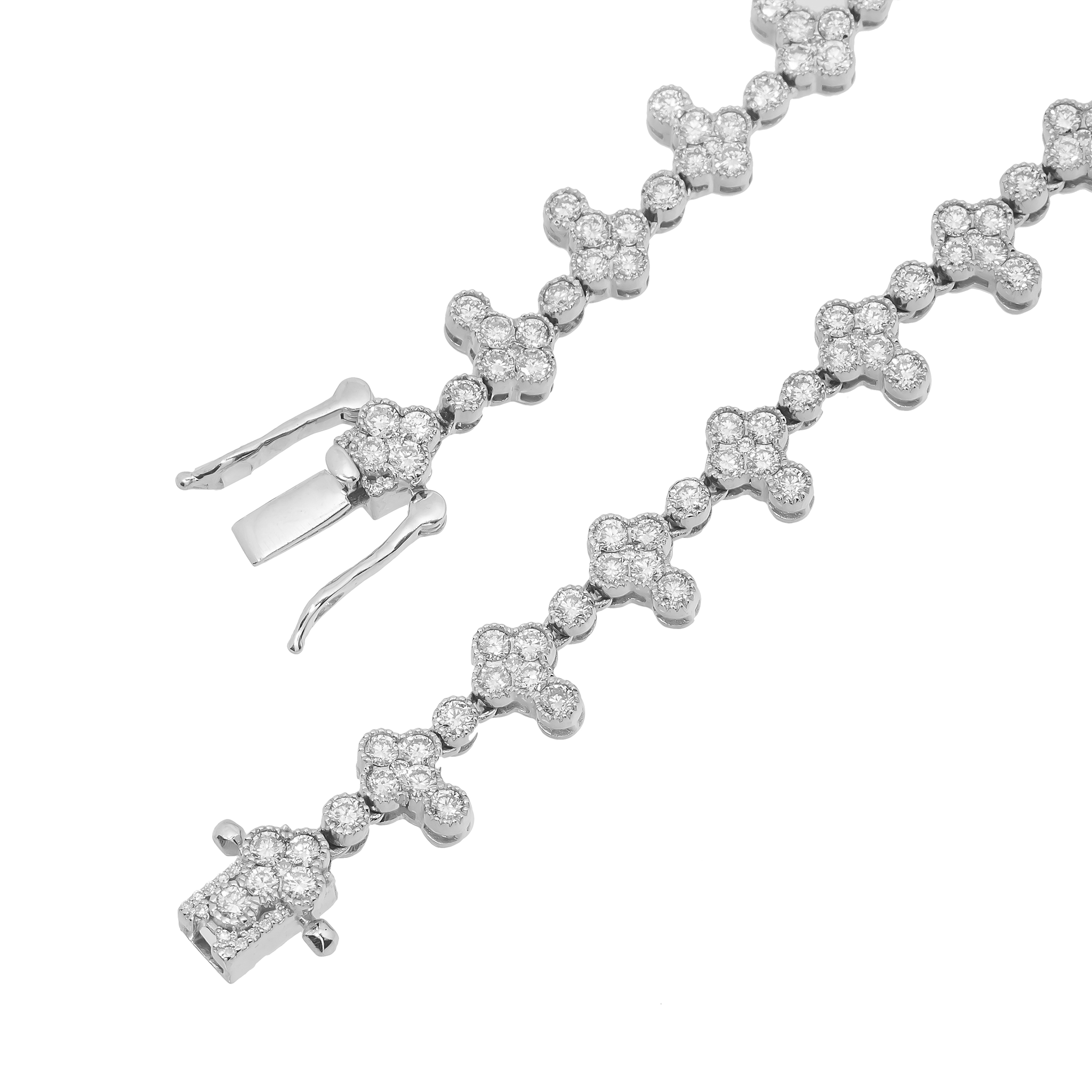 Diamond Cross Necklace view 3
