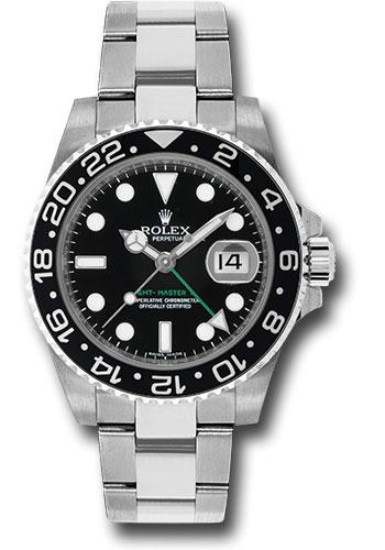 Rolex GMT-Master II 40mm Oystersteel Black Dial Black Cerachrom Bezel Oyster Bracelet – 116710LN