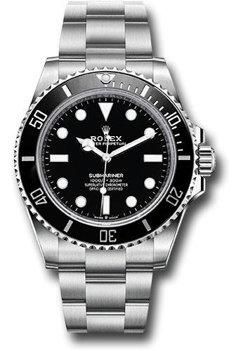 Rolex Submariner 41mm Black Dial Oystersteel – 124060