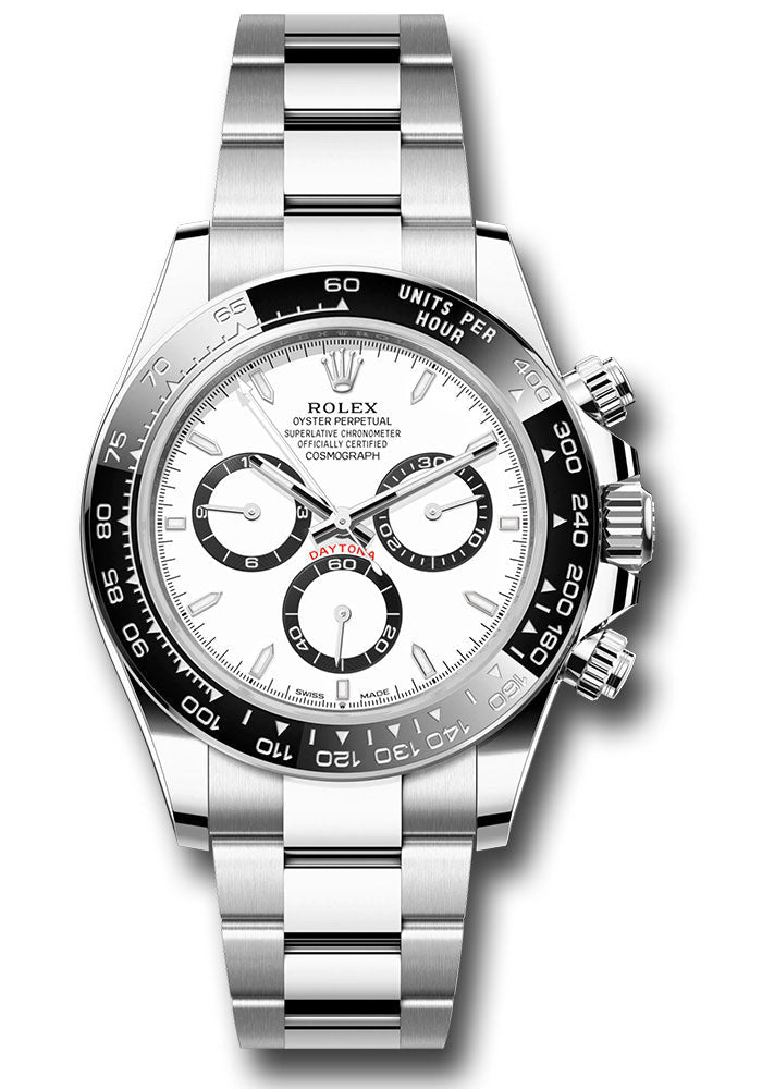 Rolex Daytona 126500LN white panda dial steel