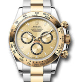 Rolex Cosmograph Daytona Golden Index Dial Yellow Rolesor Oyster Bracelet – 126503