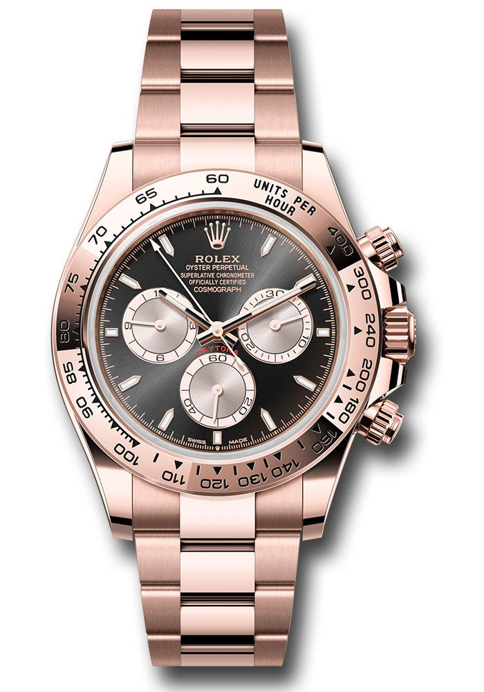 Rolex Daytona 126505 black Sundust index dial