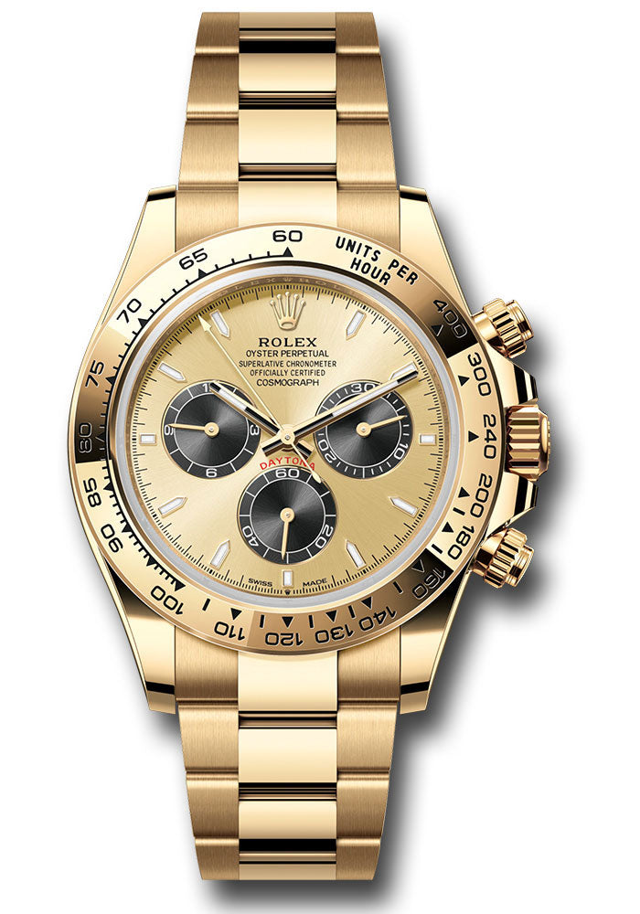 Rolex Daytona 126508 golden black index dial