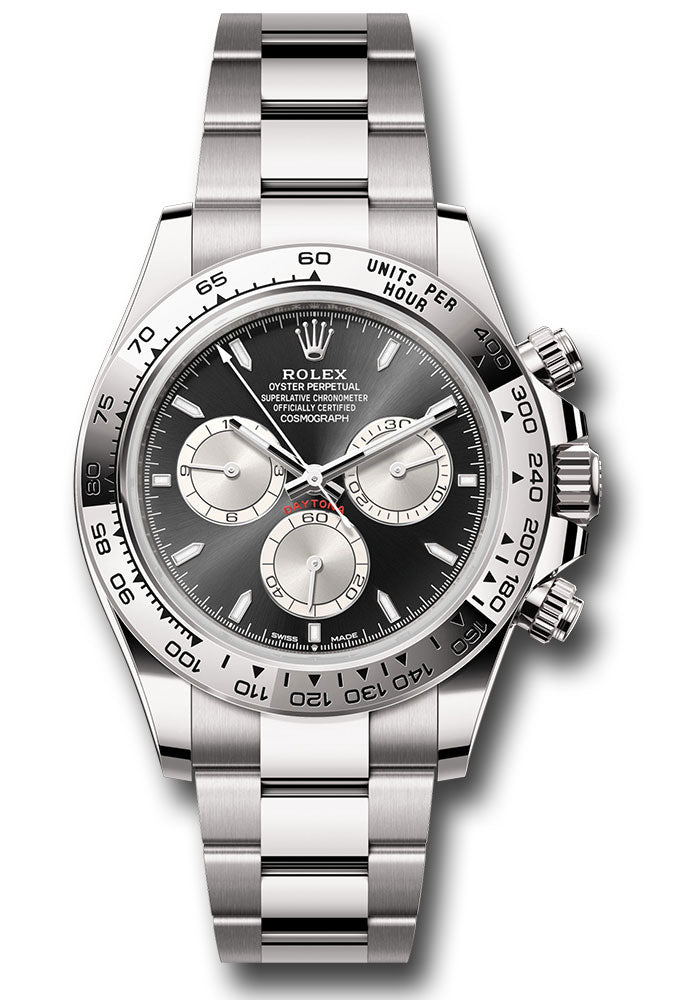 Rolex Daytona 126509 black steel index dial