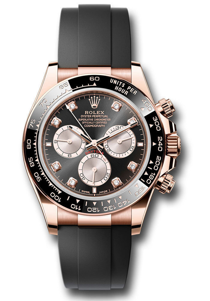 Rolex Daytona 126515LN black Sundust diamond dial