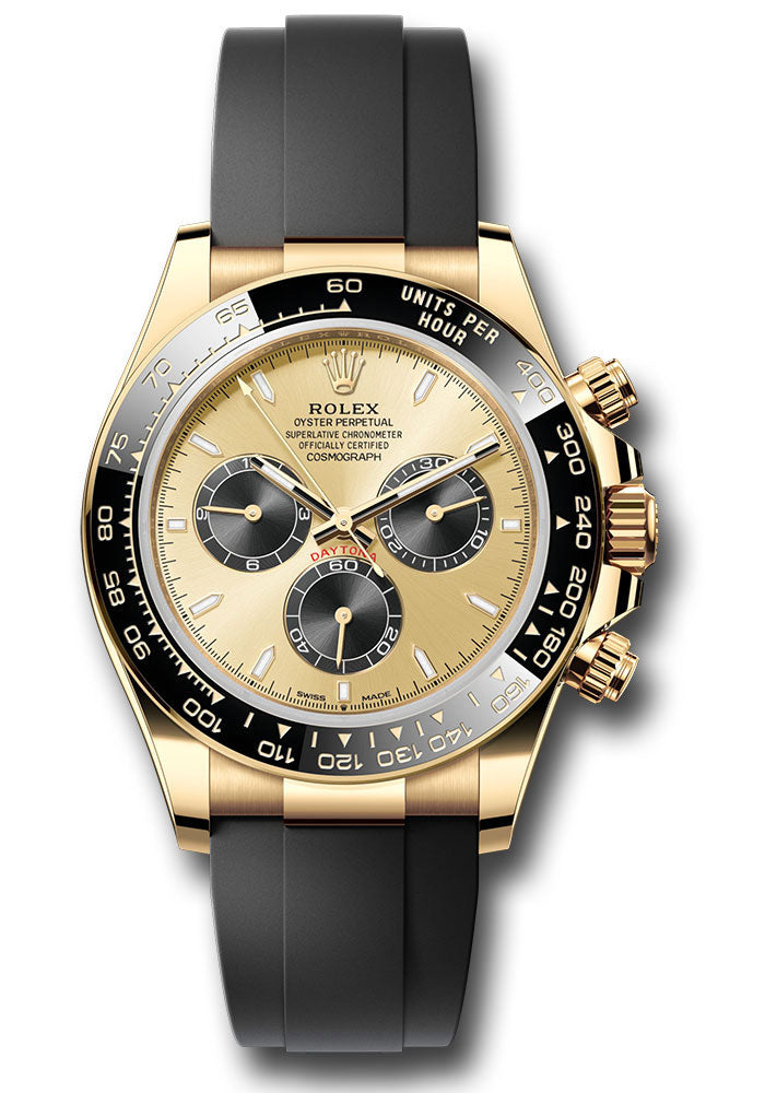 Rolex Daytona 126518LN golden black index dial