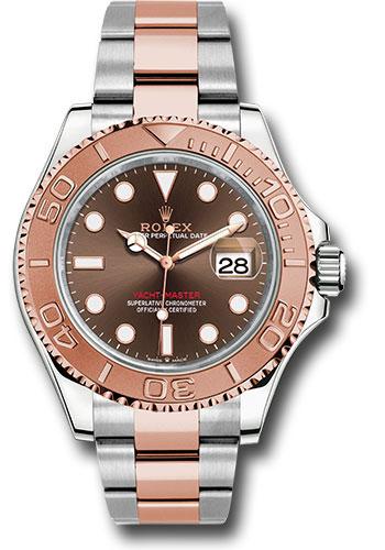 Rolex Yacht-Master 40 Steel and Everose Gold Chocolate Dial Everose Bezel Oyster Bracelet – 126621CHO