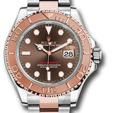 Rolex Yacht-Master 40 Steel and Everose Gold Chocolate Dial Everose Bezel Oyster Bracelet – 126621CHO