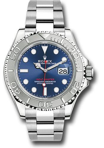 Rolex Yacht-Master 40 Steel and Platinum Blue Dial Platinum Bezel Oyster Bracelet – 126622BLU