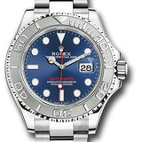 Rolex Yacht-Master 40 Steel and Platinum Blue Dial Platinum Bezel Oyster Bracelet – 126622BLU